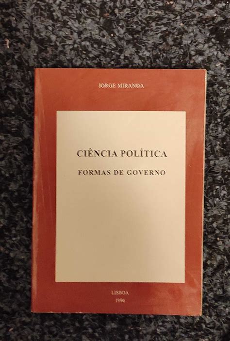 Ciência Política Formas de Governo de Jorge Miranda Oeiras E São