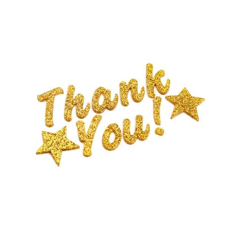 Gold Sparkle Thank You Stickers By Recollections™ Michaels