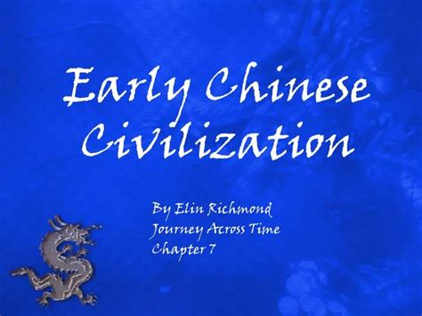 PPT - Early Chinese Civilization PowerPoint Presentation, free download ...