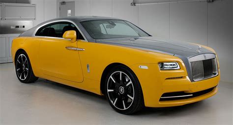 The Yellow Rolls Royce Reborn In Bespoke Wraith