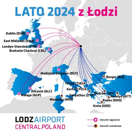 Dokąd latamy Port Lotniczy Łódź