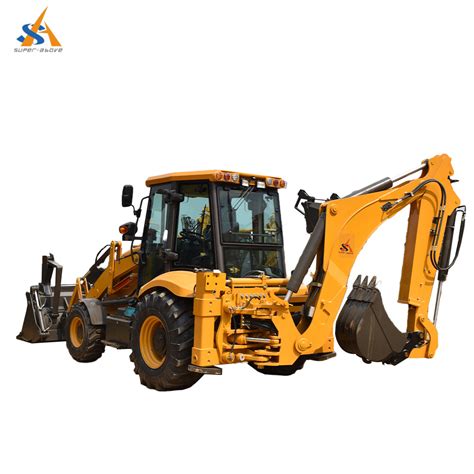 Super Above Backhoe Loader 2ton 3ton 5ton 6ton Mini Tractor Backhoe