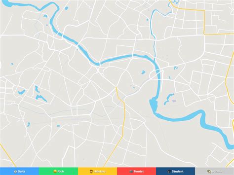 Lucknow Neighborhood Map