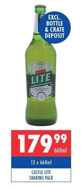 Castle Lite Sharing Pack X Ml Offer At Ultra Liquors