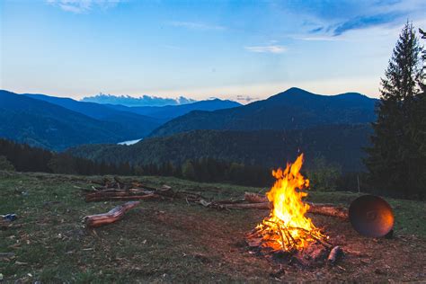 images bonfire camp campfire camping dawn evening fall