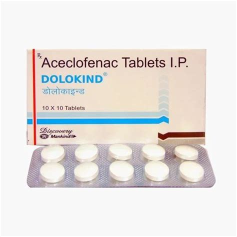 Aceclofenac 100 Mg Tablet At ₹ 70stripe Aceclo Tablet In Ahmedabad Id 2854381037933