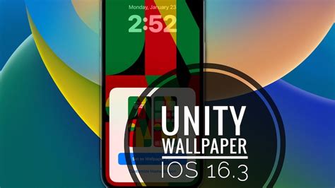 Unity Wallpaper IOS 16 How To Set Up On Home Lock Screen