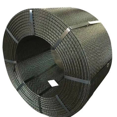 ASTM A416 High Tensile 1860 MPa 12 7mm High Carbon Prestressed Concrete