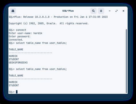 Crud Operation On Oracle Database Using Python Geeksforgeeks