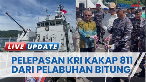 Pelepasan Kri Kakap Akan Bertolak Ke Pulau Pulau Terluar Bitung