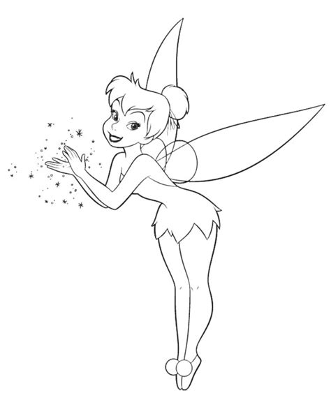 Tinkerbell Coloring Pages, Fairy Coloring Pages, Disney Coloring Pages ...