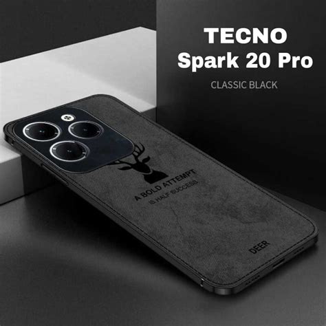 Jual Promo Case Tecno Spark 20 Pro Softcase Deer Pelindung Back Cover