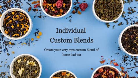 Custom Blends Make Your Favorite Loose Leaf Tea Blend Sharis Tea