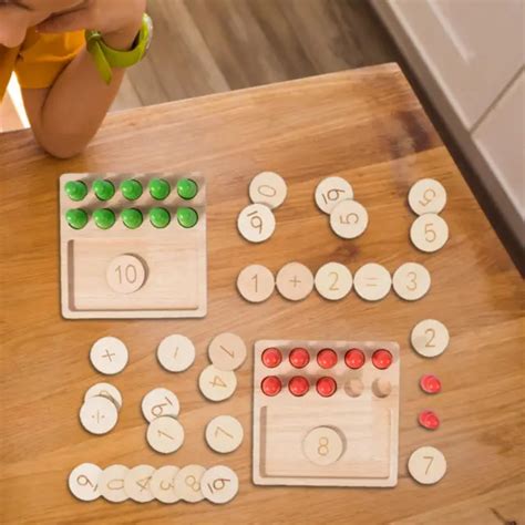 Tableau De Math Matiques Montessori En Bois Pour Cadeau D Anniversaire