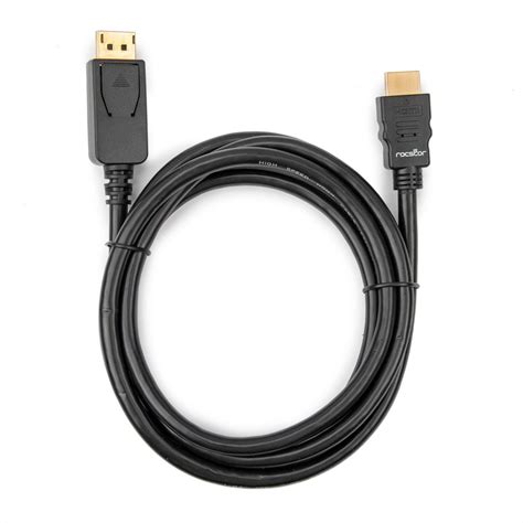 Rocstor Premium Displayport To HdmiÂ Converter Cable 6 Ft