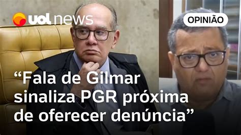 Fala de Gilmar Mendes sinaliza que PGR deve estar próxima de oferecer