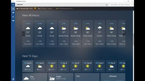 The Weather Channel Is Now Available For Windows Winbuzzer