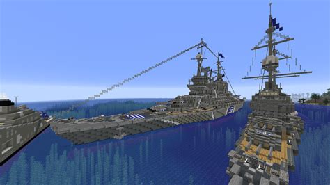 Warships Minecraft Map