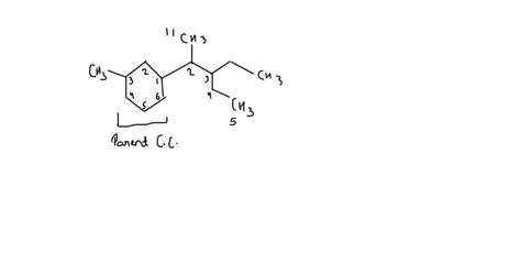 SOLVED Name The Following Alkane Using IUPAC Nomenclature Be Sure To