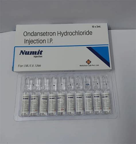 Numit Ondansetron Hydrochloride Injection Strength 4 Mg At Rs 150box