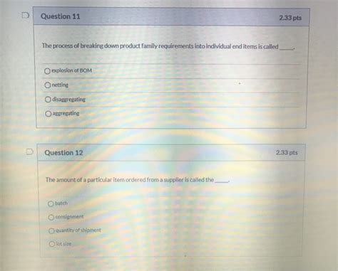 Solved DQuestion 9 2 33 Pts What Is The Process Of Breaking Chegg