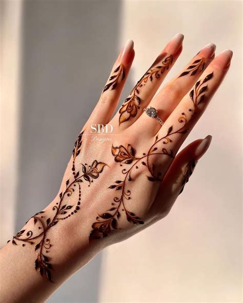 Floral Mehndi Design In 2024 Henna Tattoo Designs Hand Latest Henna