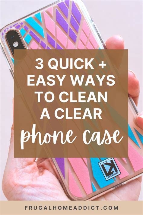 How To Clean A Clear Phone Case Clear Case Yellow Stains Cleaning