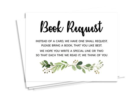 Inkdotpot Books For Baby Shower Request Cards Bring A Book Instead