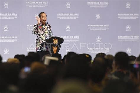 Pembukaan Rakornas Penanggulangan Bencana Antara Foto