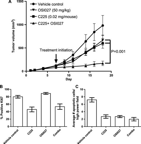 Combination Of Osi And Cetuximab Results In Enhanced Antitumor