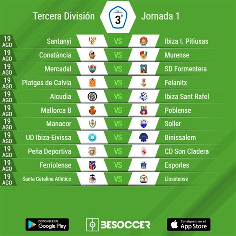 Ya Tenemos Calendario Del Grupo Xi De Tercera Divisi N