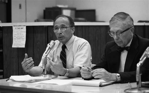 Dr Arthur J Vander Discusses Proposed Civil Defense Plan At Ann Arbor