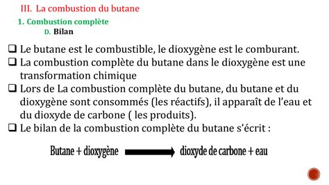 Les Combustions Cours PPT 2 AlloSchool