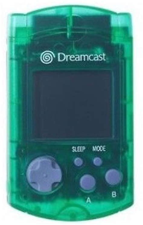 Original VMU Memory Card Green Dreamcast For Sale | DKOldies