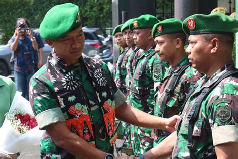 Danrem Wkr Brigjen Tni Putranto Gatot Sh Sos Mm Kunker Sekaligus