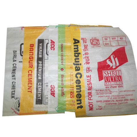 Pp Woven Sack Cement Bag Size Customized At Best Price In Rajkot