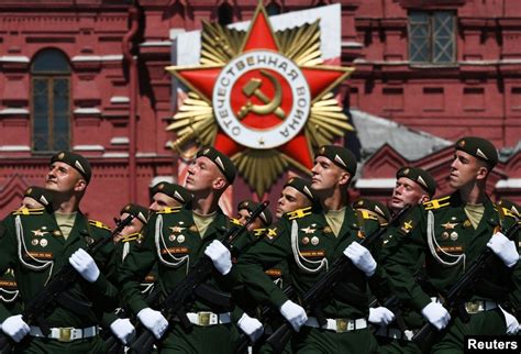 Russian Military Parade Red Square