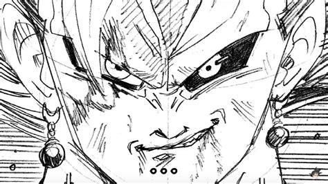 Psychotic Smirk of Vegito - Dragon Ball Super Artwork