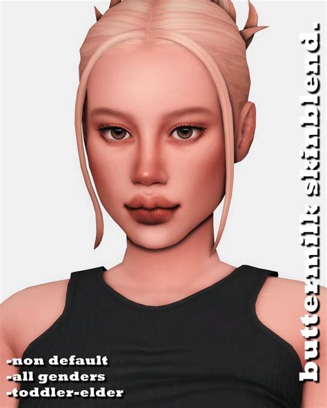 Buttermilk Skinblend By Elaina The Sims Skin Sims Cc Skin Sims