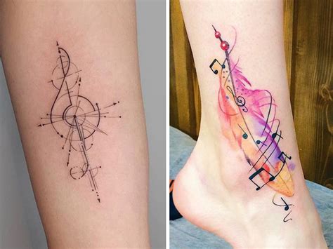 Aggregate More Than 75 Tattoo Designs Music Notes Best In Coedo Vn