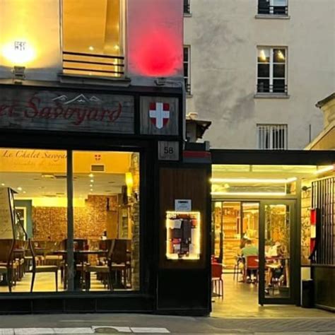 Menu Le Chalet Savoyard In Paris Thefork