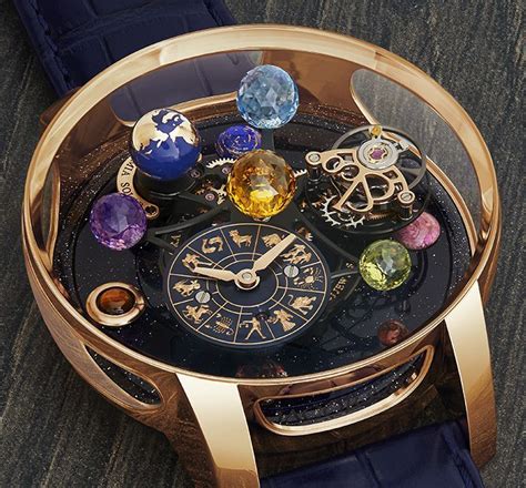 Astronomia Solar Zodiac Jewelry Planets Jacob Co Fancy Watches