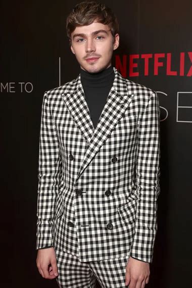 13 Reasons Why Alex Standall Miles Heizer Black Blazer