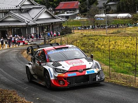 WRC Elfyn Evans Toyota remporte le rallye du Japon ses coéquipiers