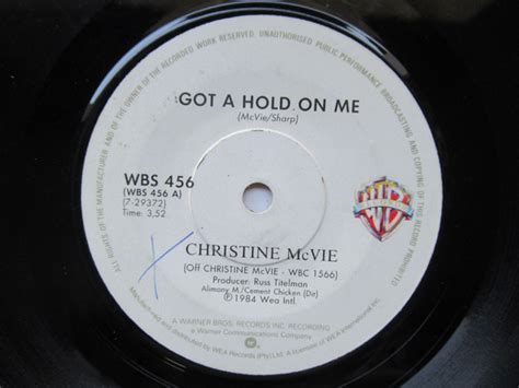 Christine McVie - Got A Hold On Me (1984, Vinyl) | Discogs