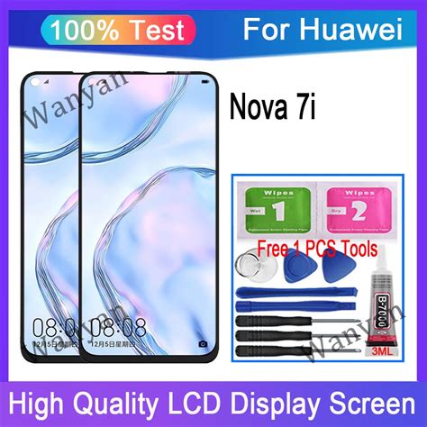 Original Huawei Nova 7i Lcd Display Touch Screen With Frame Replacement Shopee Philippines