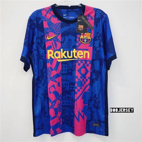 Jual Baju Jersey Barcelona Barca Third 2021 2022 Grade Ori Baju