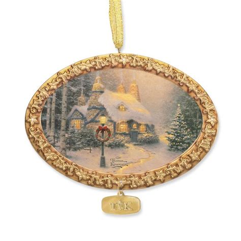 Thomas Kinkade Christmas Ornaments at Ocean Treasures