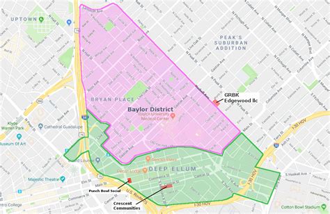 Baylor Medical Center Dallas Map Map