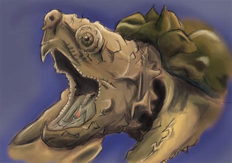 Alligator Snapping Turtle By Nemukah On Deviantart